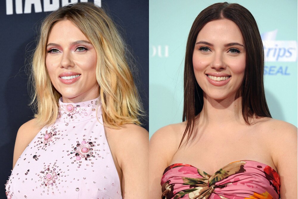 <h2><strong>Scarlett Johansson</strong></h2><p>The actress' natural hair is a mousey blondey-brown, so she likes to either dial up the highlights or go for a vibrant chestnut&mdash;both of which pop.</p>