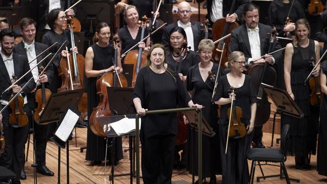 Young conducts the Wagnerian epic Die Walküre. Picture: Jay Patel