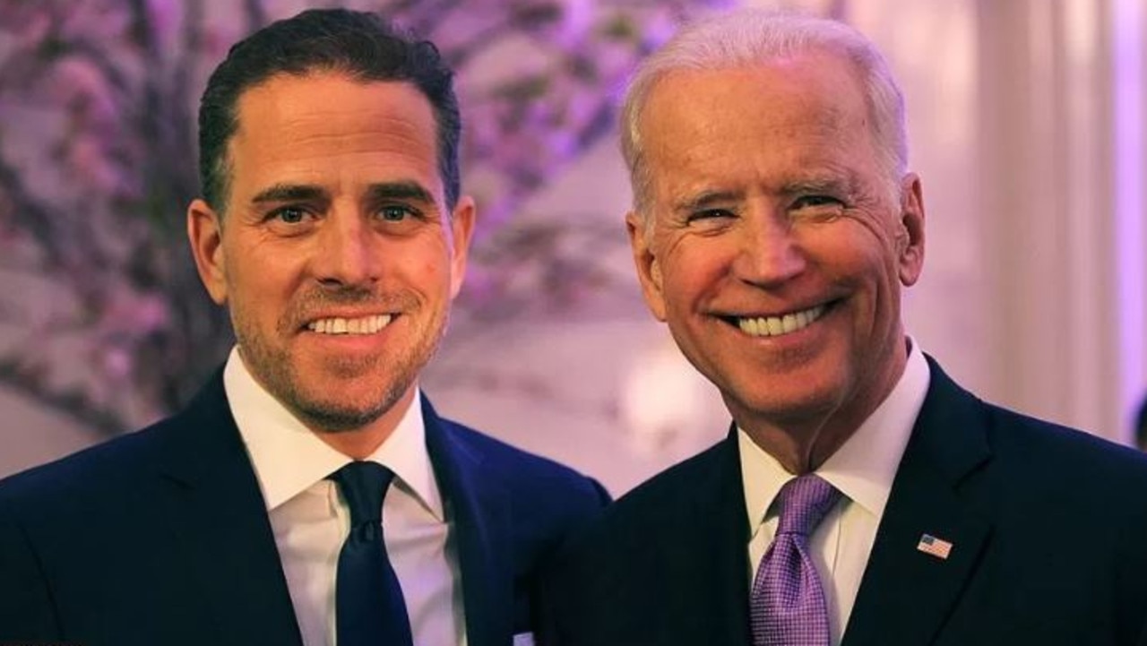 The contents on Hunter Biden's laptop sparked controversy in 2020. Picture: Getty