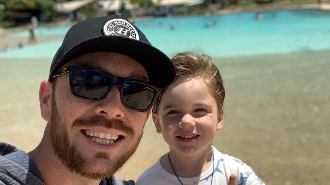 The Ulladulla community are raising money for young father and gym owner, Dane Garnon.