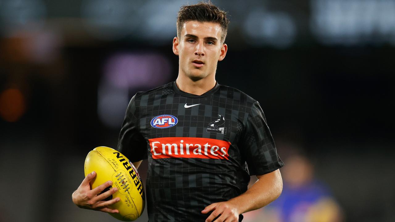 Nick Daicos took a while to get going on Anzac Day. Picture: Michael Willson/AFL Photos via Getty Images