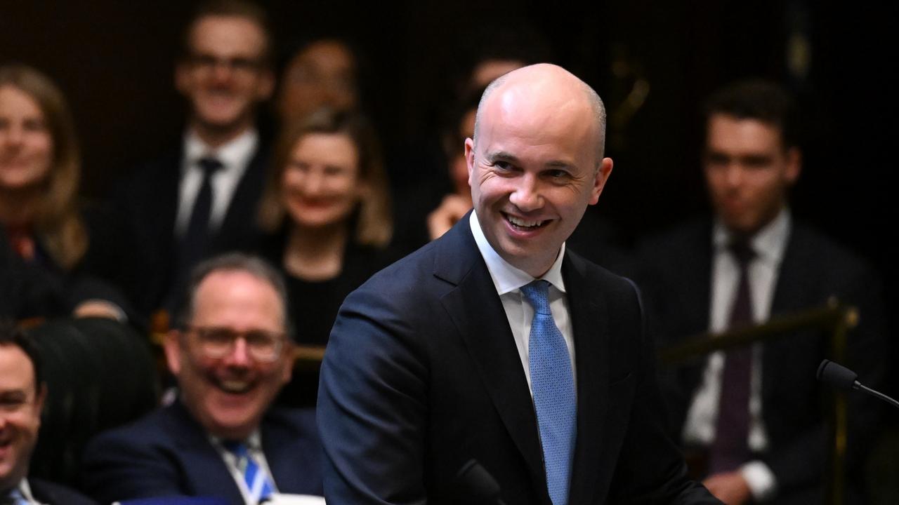 NSW Treasurer Matt Kean was pleased with the final budget. Picture: AAP Image/Dean Lewins