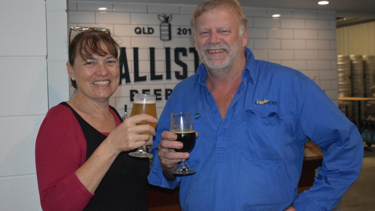 Leigh and Keith Donkers of Cannon Valley at Ballistic Whitsundays' VIP launch. Picture: Kirra Grimes.