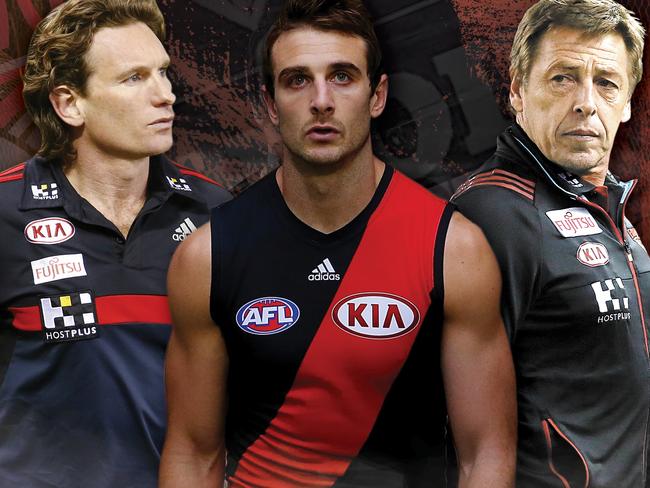 Essendon 10 years on: James Hird, Jobe Watson and Mark Thompson