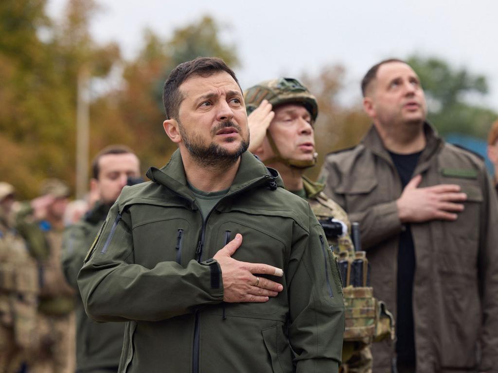 Ukrainian President Volodymyr Zelensky said on Thursday that a mass grave had been found in Izyum after the town was retaken from Russian forces.