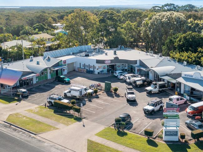 Rainbow Beach Shopping Centre, contributed Ray White real estate