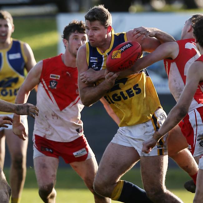 Nathan Vardy will take over from Adam Dowie as coach of North Warrnambool. Picture: Yuri Kouzmin