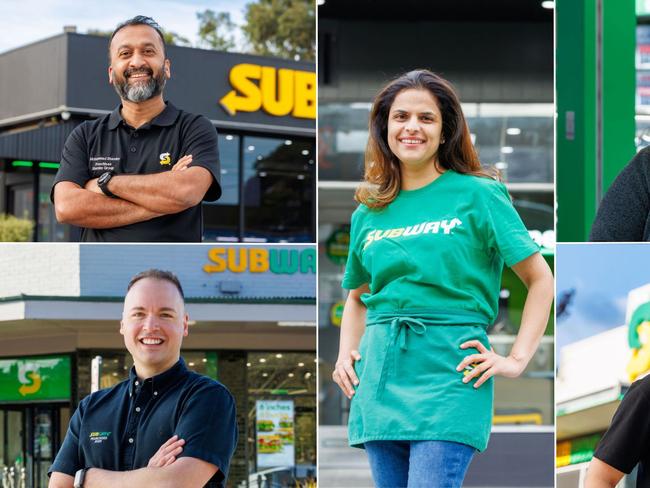 Victorian Subway franchisees have stores throughout the state.