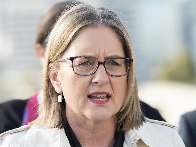 Victorian Premier Jacinta Allan has vowed to make the budget family focused. Picture: Nicki Connolly