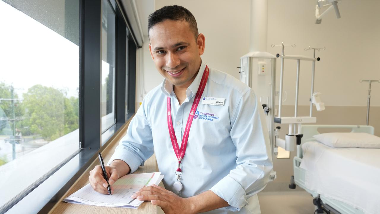 St Vincent's Hospital Toowoomba nurse unit manager Dinesh Kathayat says the facility's new eight-bed intensive care unit will bring it into the modern age.