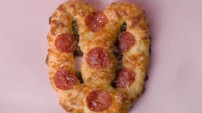 It's not just sweet pretzels with options like pepperoni available as well. Picture: Supplied