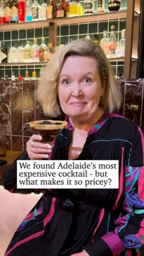 We try Adelaide's most expensive cocktail