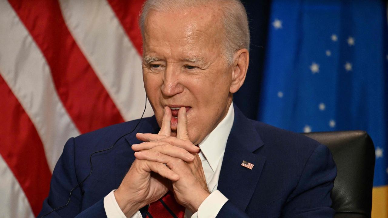 It is just the latest gaffe from Mr Biden. Picture: Jim Watson/AFP