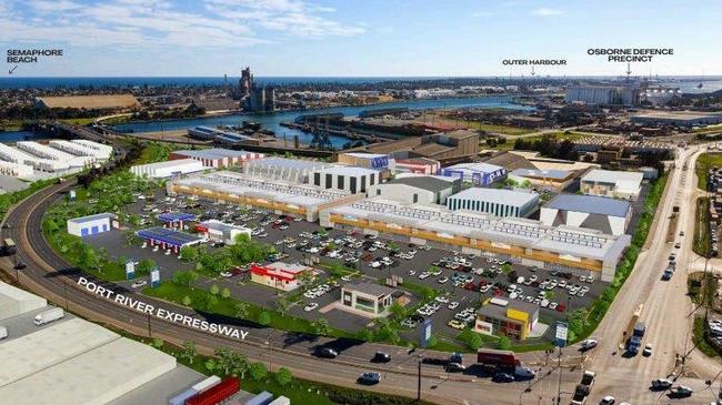 Artist’s impression of the Central Pier project. Picture: realcommercial.com.au