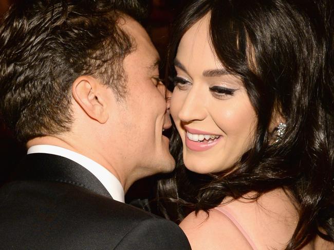 BEVERLY HILLS, CA - JANUARY 10: Mark Ruffalo and Katy Perry attend The Weinstein Company and Netflix Golden Globe Party, presented with DeLeon Tequila, Laura Mercier, Lindt Chocolate, Marie Claire and Hearts On Fire at The Beverly Hilton Hotel on January 10, 2016 in Beverly Hills, California. (Photo by Kevin Mazur/Getty Images for The Weinstein Company)