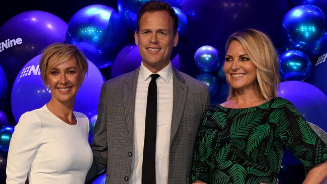 Deb Knight, Tom Steinfort and Georgie Gardner