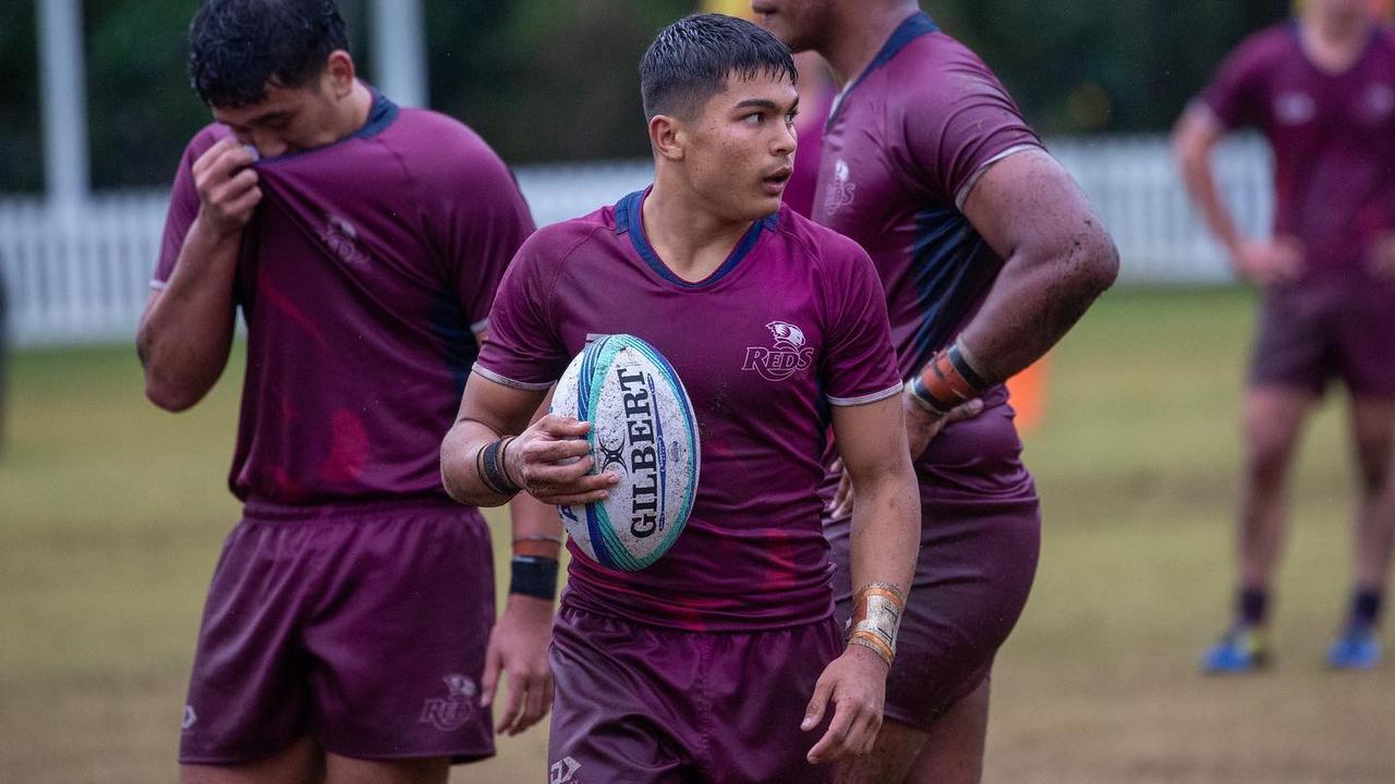 Sunshine Coast Grammar School student Luke Aiken. Picture: Tom Primmer/QRU.