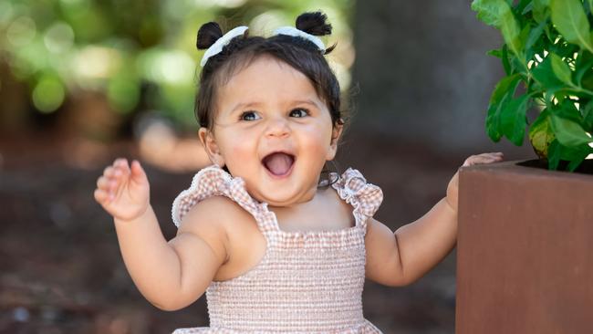 Aleirah was voted Mackay's cutest baby 2024. Picture: Michaela Harlow