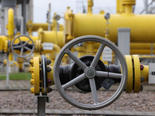 GOLENIOW, POLAND - SEPTEMBER 27: A compressor station of the new Baltic Pipe natural gas pipeline stands on the day of the pipeline's official opening on September 27, 2022 near Goleniow, Poland. The new pipeline connects Norwegian natural gas fields in the North Sea with Denmark and Poland. Countries across Europe are seeking to expand their natural gas supplies as they pivot away from imports of natural gas from Russia. (Photo by Sean Gallup/Getty Images)