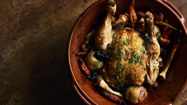 Annie Smithers's old style roast chicken.