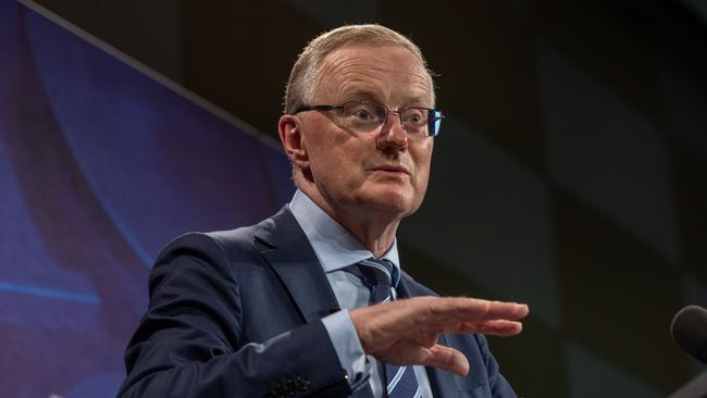 A series of missteps, most notably on the RBA’s forward guidance, has dogged Dr Lowe over the past 16 months. Picture: NCA NewsWire / Gary Ramage