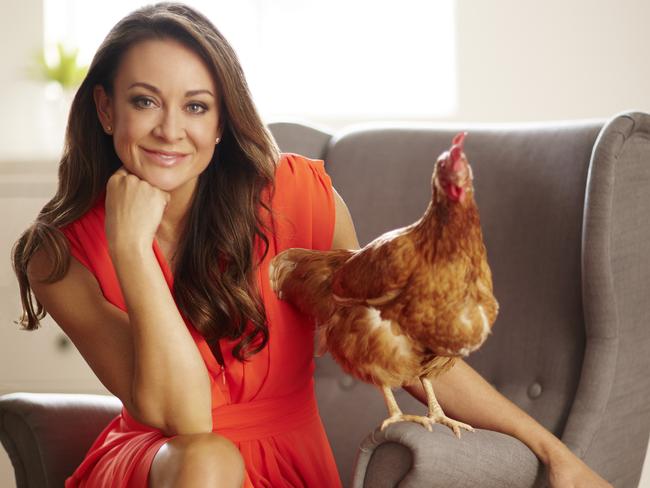 Strong opinions ... Michelle Bridges has backed a campaign by the RSPCA for organic eggs in the past.