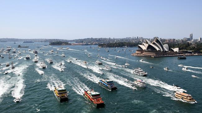 The ferrython is also off. Picture: AAP Image/ Dan Himbrechts