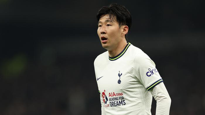 Heung-Min Son is receiving plenty of interest from Saudi Arabia. (Photo by Richard Heathcote/Getty Images)