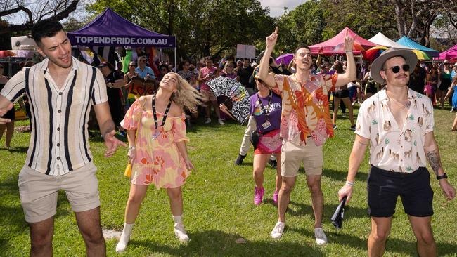 Thousands attended the 2023 Top End Pride March through Darwin City on Saturday, June 24. Picture: Pema Tamang Pakhrin