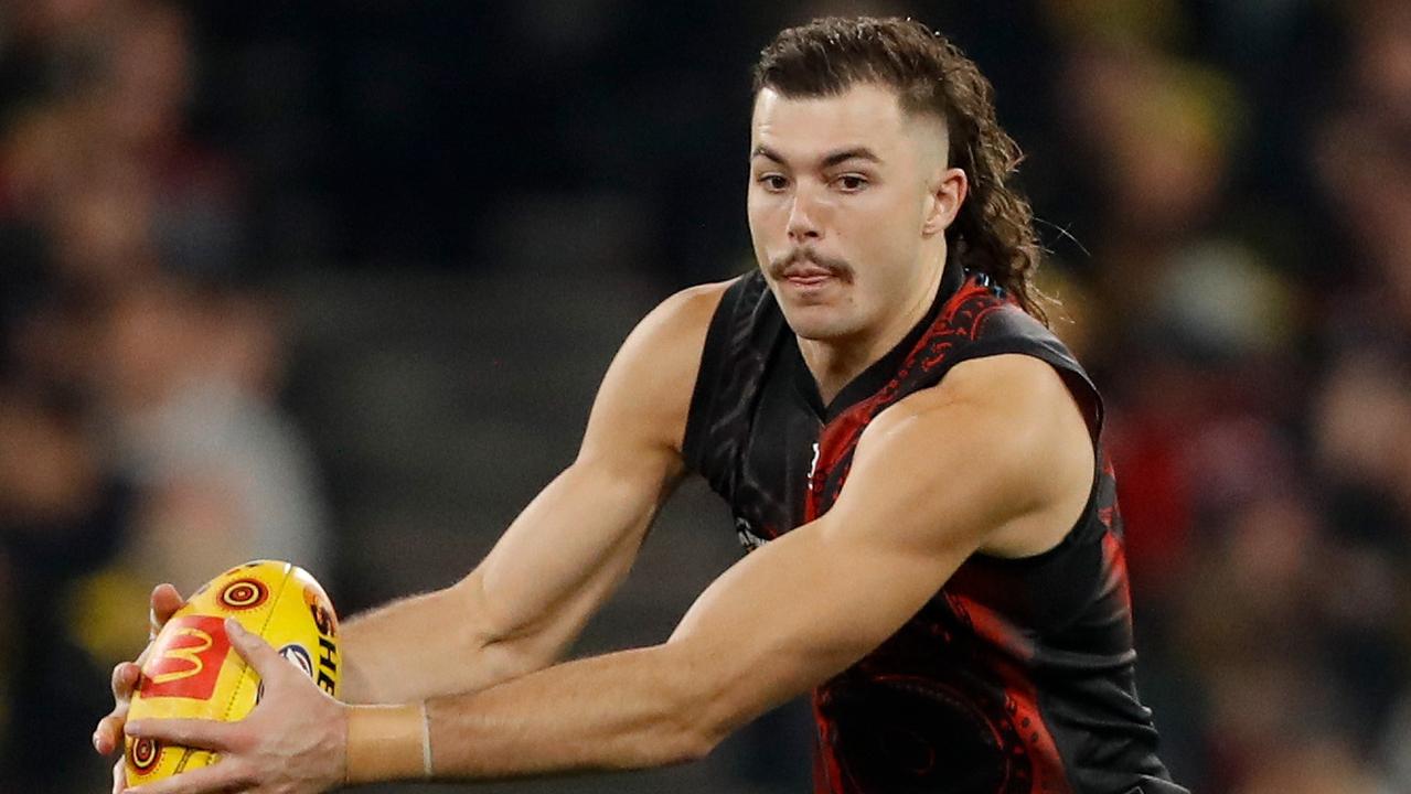 MELBOURNE, AUSTRALIA - MAY 21: Sam Draper of the Bombers in action during the 2022 AFL Round 10 match between Richmond and Essendon (Photo by Dylan Burns/AFL Photos via Getty Images)