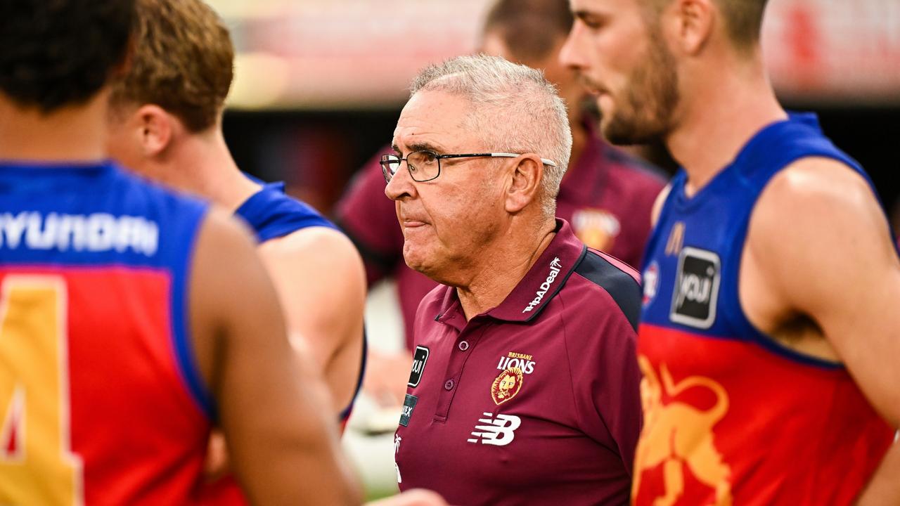 The Lions have started the season 0-2 and coach Chris Fagan suddenly has some headaches to manage. Picture: Getty Images