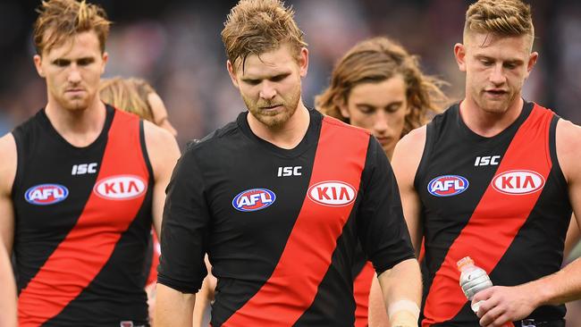 Michael Hurley is set to miss Essendon’s clash against Geelong.