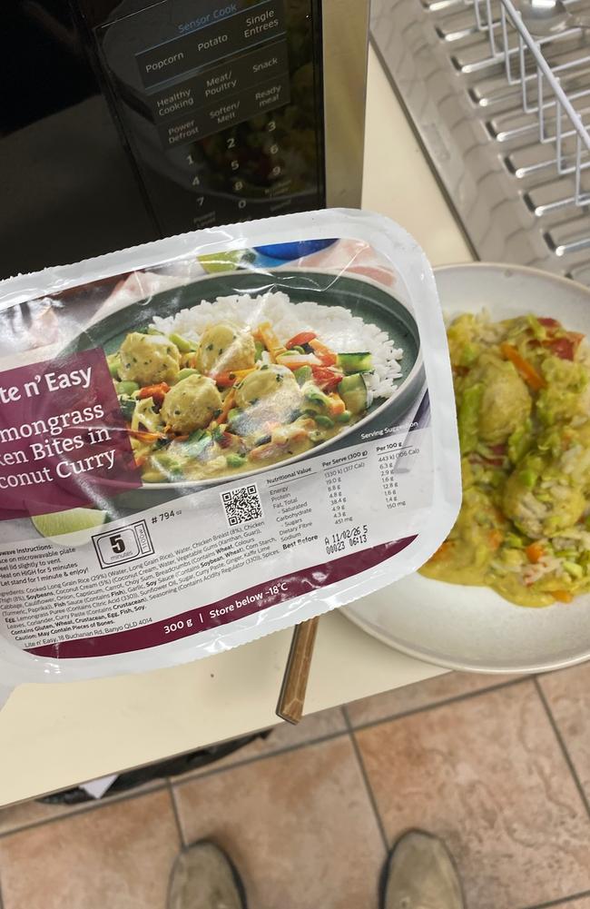 A Lite n' Easy meal.