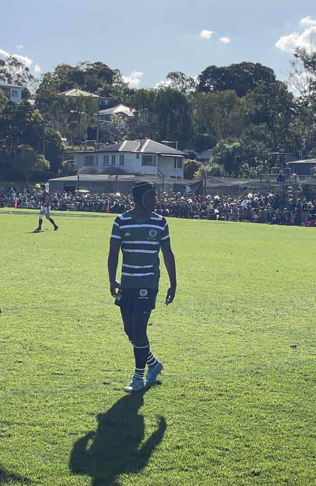 BBC fullback Daniel Malum in action.