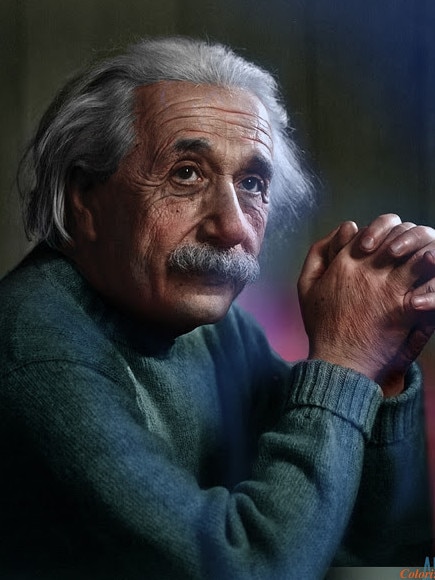 White men are judged, and not against the best of them —Like Einstein — but the worst