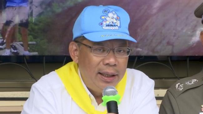 Chiang Rai acting Gov. Narongsak Osoththanakorn. Picture: AP