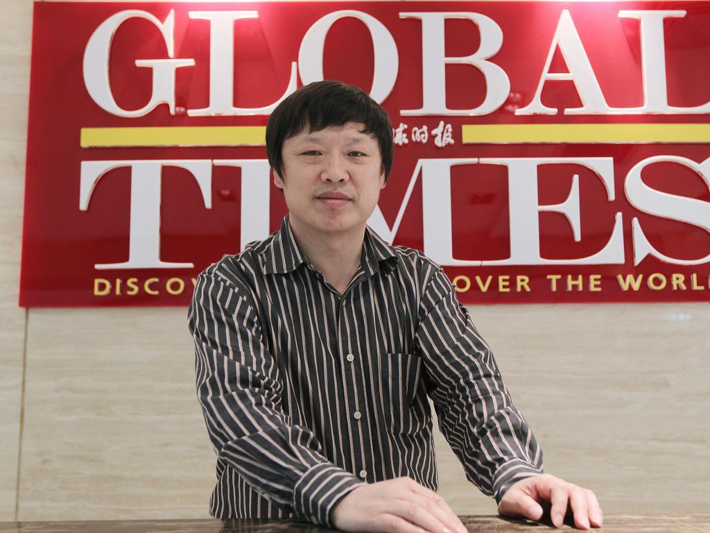 Hu Xijin, chief editor of Global Times. Picture: Simon Song/South China Morning Post via Getty Images