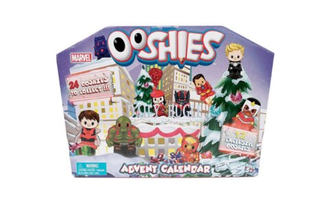 <b> Ooshies! </b> Any Ooshies addicts in the house? We hear you! This cute calendar contains 24 little Ooshies toys, including 12 exclusive figures.