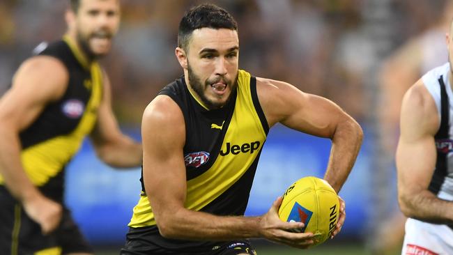 Is Tiger Shane Edwards the most versatile player in the game? Picture: AAP