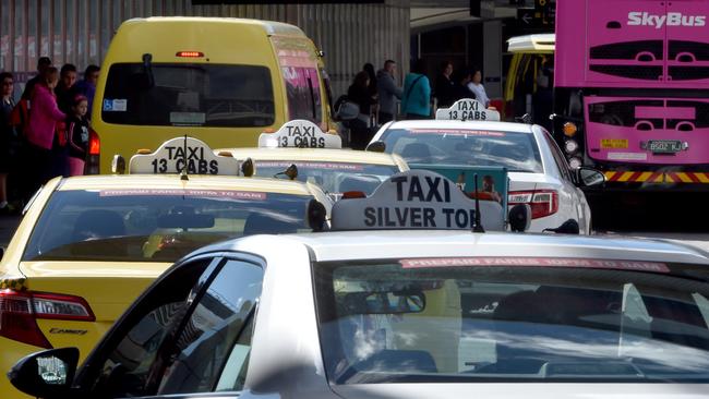 A Melbourne man has revealed how much he was charged for a taxi ride from the airport to Berwick. Picture: Jay Town