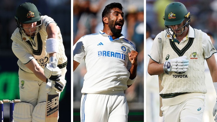 Jasprit Bumrah and Pat Cummins.