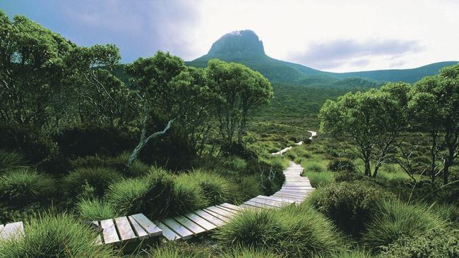 The Tasmanian Walking Company won a Gold Award at the 2016 Qantas Australian Tourism Awards. PICTURE: Supplied