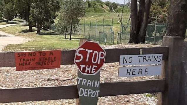 Heatherton residents have been vocal in their mission to move the yard to another location. Picture: Facebook