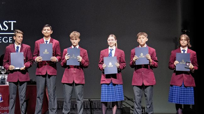 A handful of Fraser Coast Anglican College's grade 9 cohort, who would have had a major part to play in their excellent NAPLAN results.