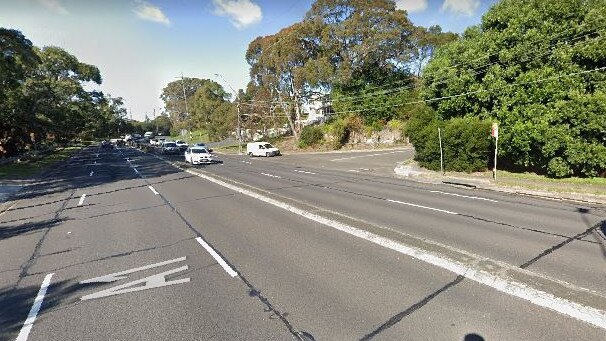 Where the road curves on the Princes Hwy heading towards the bridge. Picture: Google Maps