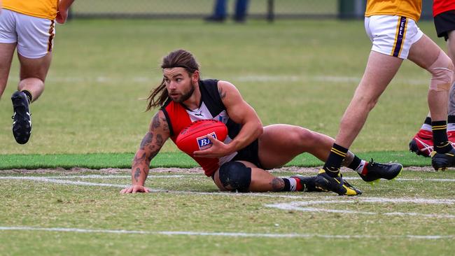 Jack Whelan featured among the Saints’ best on Saturday. Picture: Field of View