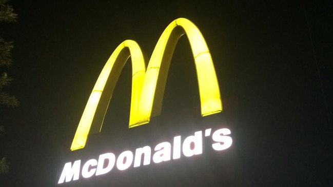 McDonald's sign at Abbott Rd, Seven Hills. Generic Seven Hills photos.