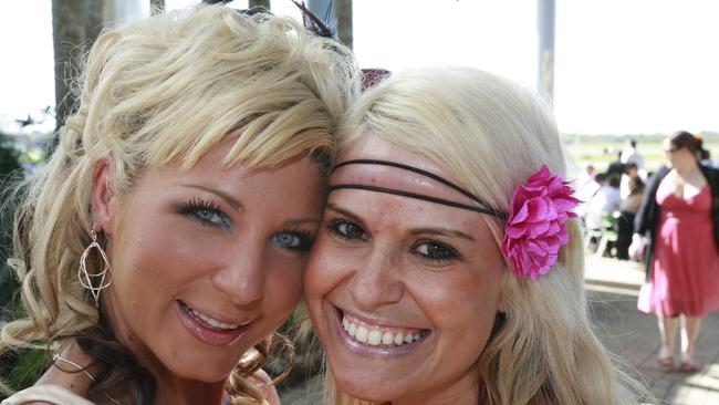 Tania Bromley and Natalie Debono in 2009. Picture: Barry Leddicoat
