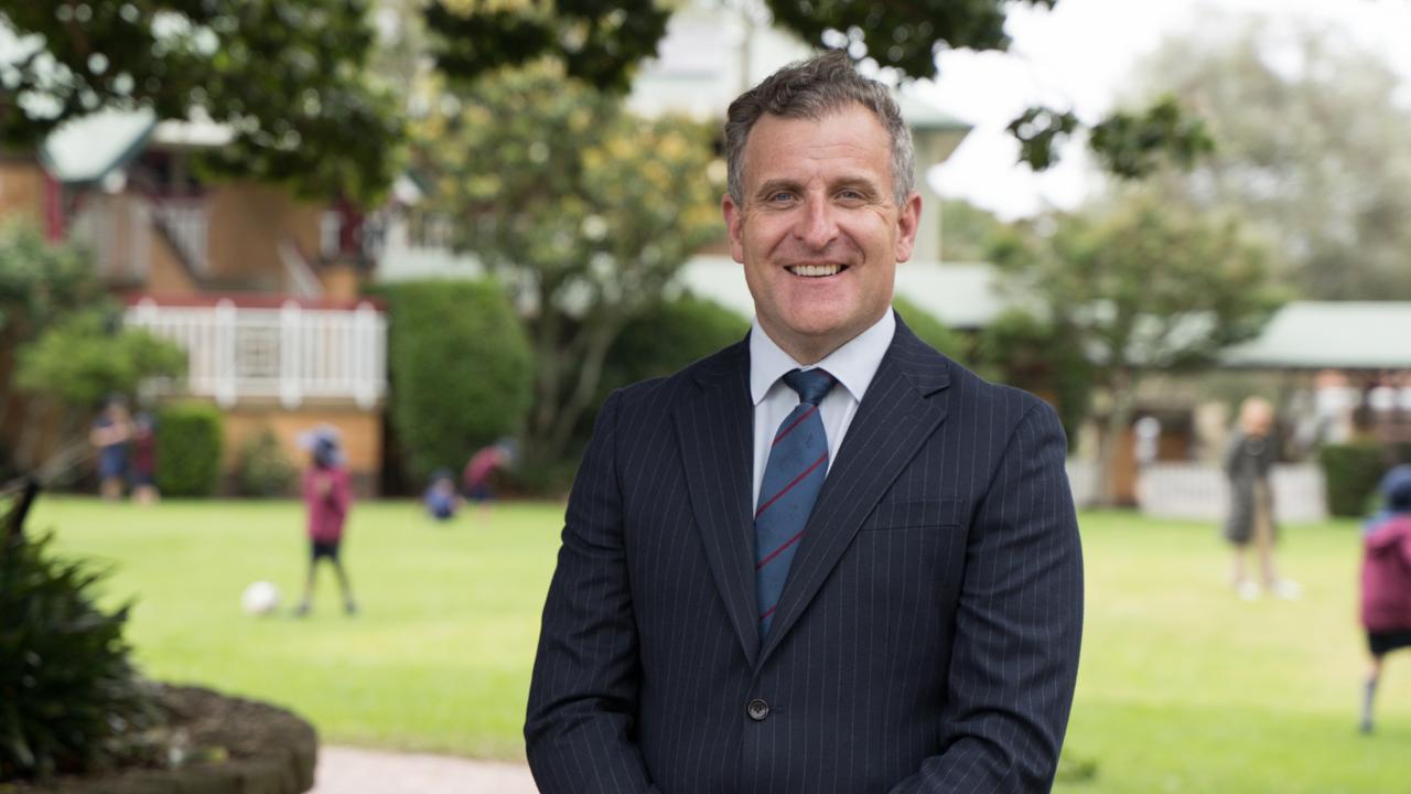 Toowoomba Anglican School head of school Simon Lees reflects on 11 years of bringing an age-old institution into the 2020s. Picture: Christine Schindler