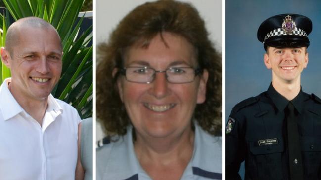 Senior Constable Kevin King, Leading Senior Constable Lynette Taylor and Constable Joshua Prestney were killed in a Melbourne freeway crash.